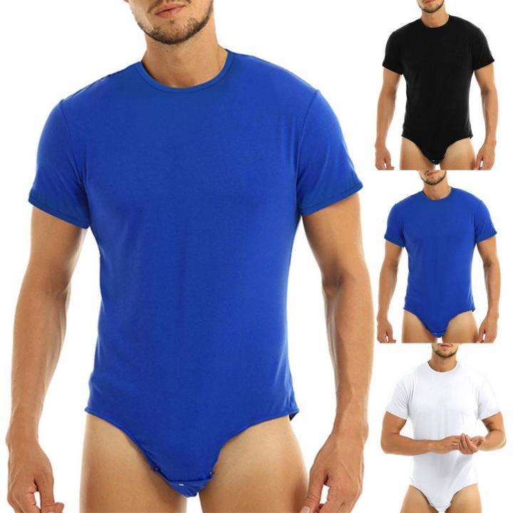 Bodysuit%20Pajamas%20Bodybuilding%20Short%20Sleeve%20Men%20Nighty%20Romper%20Men%20One%20Piece%20Underwear%20Romper%20-%20Image%204