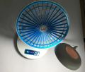 Rechargeable Folding Fan Mini fan With LED Light-JR 2022.