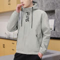 2021 Autumn New Youth Spring and Autumn Men's Jacket Student Autumn Workwear Coat Hooded Jacket Men. 