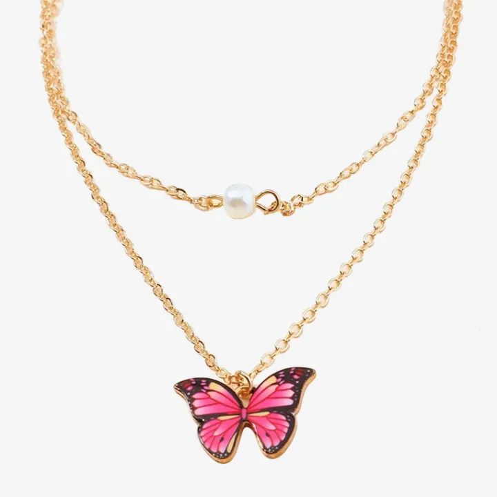 Trendy%20Fashionable%20Double%20Layer%20Pearl%20Chain%20Choker%20Butterfly%20Pendant%20Necklaces%20for%20Girls%20Simple%20Stylish%20New%20Collection%202024%20-%20Necklace%20for%20Women%20Simple%20Stylish%20Fashion%20-%20Image%2010