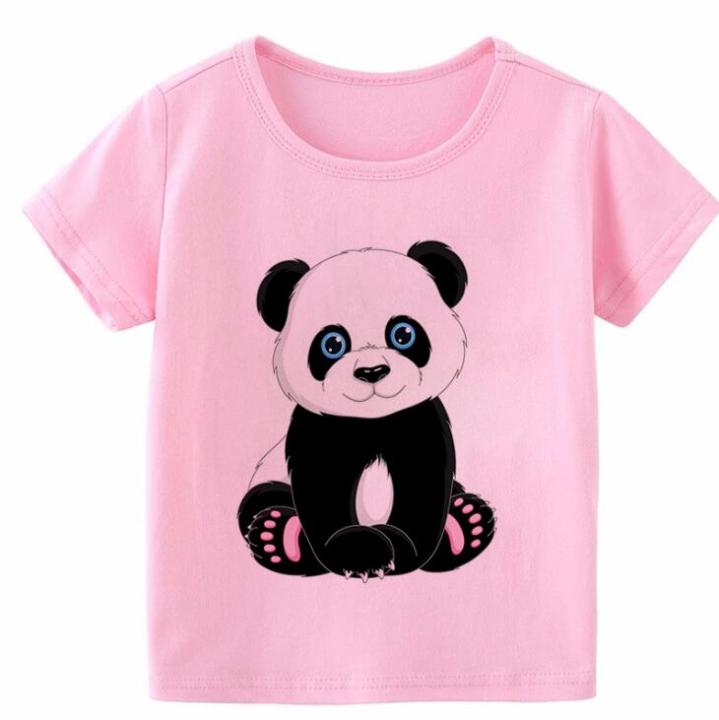 Summer%20Boys%20Girls%20Short%20Sleeves%20T-Shirts%202022%20Children's%20Tshirt%20Pink%20Panda%20T%20Shirt%20Baby%20Girl%20Tops%20Kids%20Tees%20Girls%20Tops%20Casual%20-%20Image%204