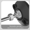 NCANRUI Stainless Steel Telescopic Support Rod Cabinet Support Rod High Hardness Sink Support Bracket Load-Bearing 300 Kg. 