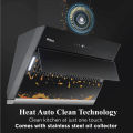 Rizco Chimney Type Heat Auto Clean 30 Inch, 2000 Suction Kitchen/Cooker Hood Wall Mounted.