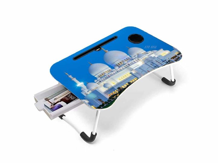 Computer Laptop Desk Small Foldable Multi-Function Bed Desk Simple Dormitory Lazy Table Bed with Laptop Table