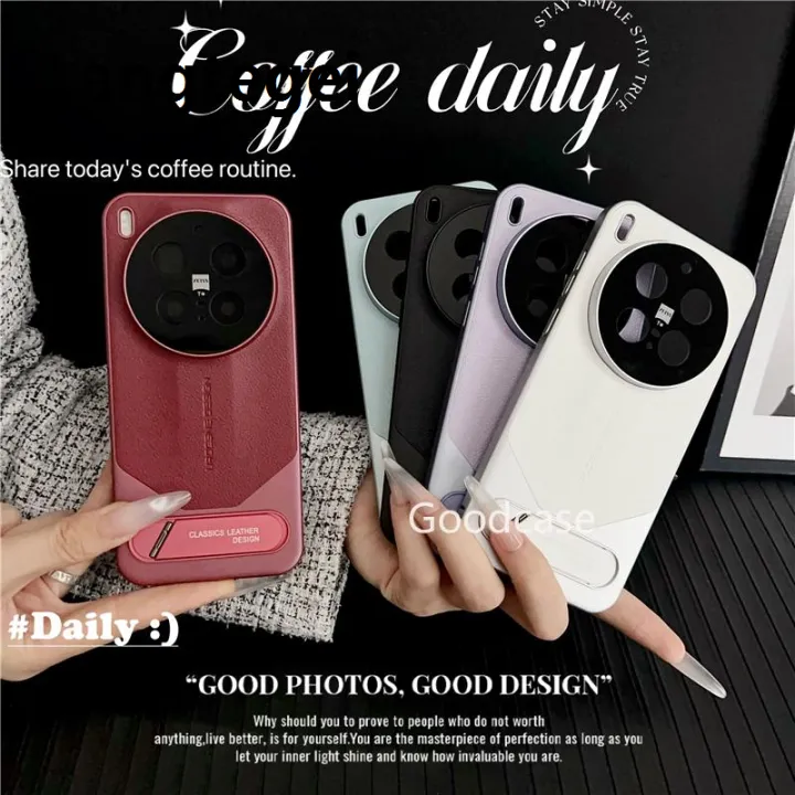 Langtegei%20Casing%20For%20Vivo%20X300%20Pro%20X300Pro%20VivoX300%20Vivo%20X200%20Pro%20Ultra%205G%20Splicing%20color%20Plain%20Leather%20Phone%20Case%20Shell%20bracket%20Back%20Shockproof%20Casing%20Cover%20-%20Image%203