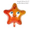 5pcs Fish Sea Animal Balloons Starfish Sea horse Air Balloon Ocean World Under Sea Theme Birthday party Decoration Baby Shower.