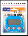 DOL-118 Digital Timer Kitchen Masak Magnet Jam Alarm Stopwatch Dapur.