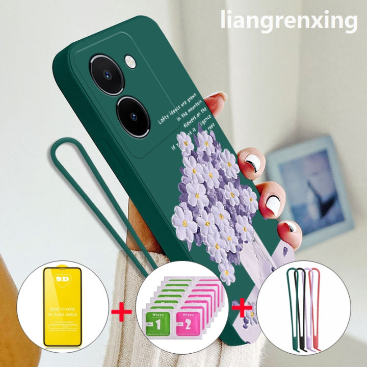%5BFree%20tempered%20glass%5D%20casing%20Vivo%20Y36%204G%20Vivo%20y27s%20Vivo%20Y36%205G%202023%20phone%20case%20softcase%20liquid%20silicone%20shockproof%20bumper%20cover%20new%20design%20cartoon%20oil%20painting%20flowers%20ytmyhh02%20-%20Image%202