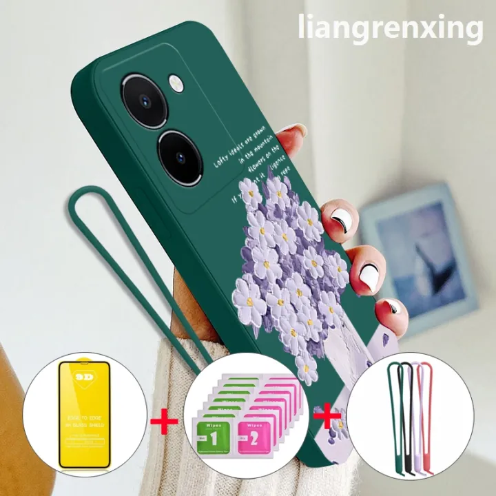%5BFree%20tempered%20glass%5D%20casing%20Vivo%20Y36%204G%20Vivo%20y27s%20Vivo%20Y36%205G%202023%20phone%20case%20softcase%20liquid%20silicone%20shockproof%20bumper%20cover%20new%20design%20cartoon%20oil%20painting%20flowers%20ytmyhh02%20-%20Image%202