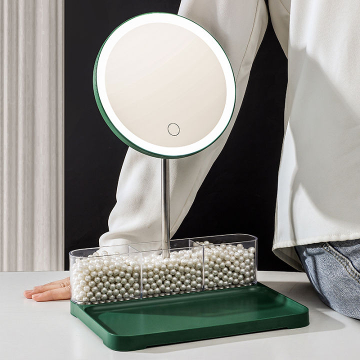 Self-designed%20LED%20cosmetic%20mirror%20with%20light,%20smart%20desktop%20vanity%20mirror,%20storage%20box,%20beauty%20shelf,%20and%20fill%20mirror%20-%20Image%203