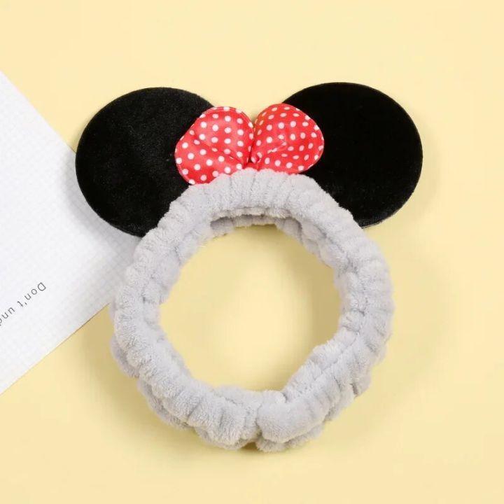Disney%20Mickey%20Mouse%20Ear%20Headband%20For%20Adults%20Girls%20Elastic%20Hair%20Ring%20Minnie%20Mouse%20Ears%20Hair%20Ties%20Women%20Face%20Wash%20Hair%20Accessories%20-%20Image%207