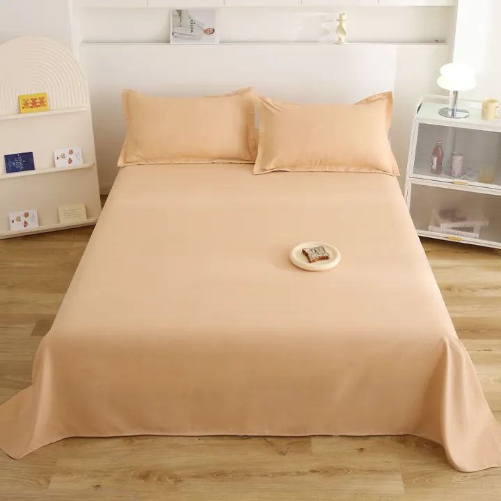 Thickened%20brushed%20bed%20sheet%20single%20piece%20solid%20color%20washed%20cotton%201.2%20meters%201.5%20meters%20modern%20simple%20single%20red%20quilt%20ins%20-%20Image%206