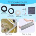 DIY Magnetic Window Screen Adjustable Mesh Screen Protector Window Frames with encryption Mesh Window Screen Net Kit Replacement Washable for Home. 