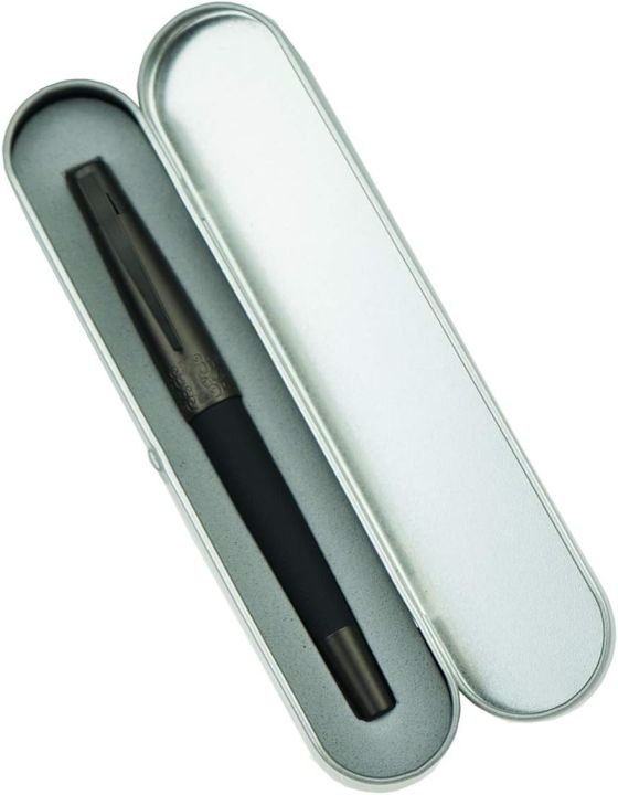 Hongdian%206013%20Matte%20Black%20Fine%20Nib%20Fountain%20Pen%20with%20Metal%20Box%20Titanium%20Black%20Gift%20Pen%20Set%20-%20Image%208
