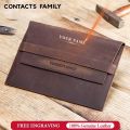 【YIYANGMAOYI111】Personalized Rustic Genuine Leather Sleeve Case Pouch For iPad mini inch Personal For iPad mini 2 4 5 Tablet Sleeve. 