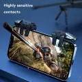 G21 1 Pair 6 Finger Game Controller for PUBG Game Mobile Gamepad Trigger Joystick Shooter Fire Button Controller for PUBG Mobile. 