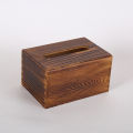 Creative Solid Wood Tissue Box Japanese Style Living Room Wooden Multifunctional Restaurant Tissue Storage Box Office Paper Extraction Box. 