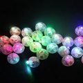 20Pcs Mini Round Ball LED Balloon RGB Lights Valentine's Day Flash Lamps for Lantern Christmas Halloween Wedding. 