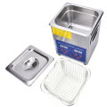 2L Digital Ultrasonic Cleaner Adjustable Heating Timing Cleaning Machine AC220V UK Plug. 