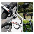 Outtobe Bicycle Lock Bike Lock Cable Anti-Theft Bike Locker Ring Combination Motorcycle Bicycle Lock Mountain Bike Lock Security Bike Lock.