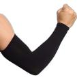 Black Sports Hand Sleeves sun protection For Man. 