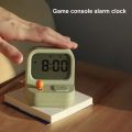 Alarm Clock Table Clock Retro Game Machine-shaped Desk Clock Multi-function Timer for Home Office Handheld Digital for Kids. 