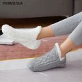 Fluffy Thermal Men Slippers Socks Winter Warm Short Sock Cotton Thickened Home Sleep Plush Soft Non-Slip Floor Slippers Women. 