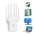 300Mbps Wireless and LAN Wi-Fi Extender Booster WiFi Signal Amplifier Long Range For Home Network Extension.