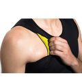 Men Neoprene Sauna Suit Hot Body Shaper Corset for Weight Loss with Zipper Waist Trainer Vest Tank Top Workout Shirt.