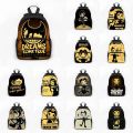 Bendy and the Ink Machine Backpack Student Pupils ravel Bags Schol bag For Kids Girl Boys. 