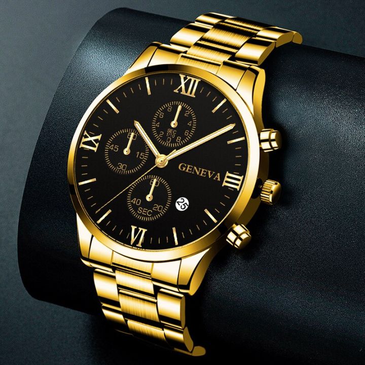 GENEVA%20Fashion%20Mens%20Watches%20Luxury%20Gold%20Stainless%20Steel%20Quartz%20Wrist%20Watch%20Men%20Business%20Casual%20Calendar%20Clock%20Panlalaking%20Relo%20-%20Image%203