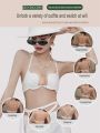Women's Deep U Low Cut Super Push Up Backless Bra.