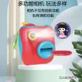 New multi-functional children's camera for export, with projection ejection sheet, compact and portable puzzle toy.