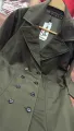 Nazmul Fashion Winter Coat for Women - Solid Color with Flap Pockets.