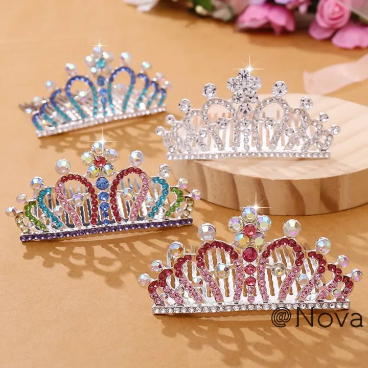 Children%20Tiaras%20Crowns%20Small%20Kids%20Girls%20Birthday%20Party%20Show%20Coloful%20Rhinestone%20Crystal%20Hair%20Comb%20Crown%20Princess%20Headwear%20-%20Image%208