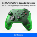Wireless Bluetooth Gamepad for Nintendo Switch G6 Double Hall Wireless Bluetooth Gamepads for Switch Pro Console Control Joystick.