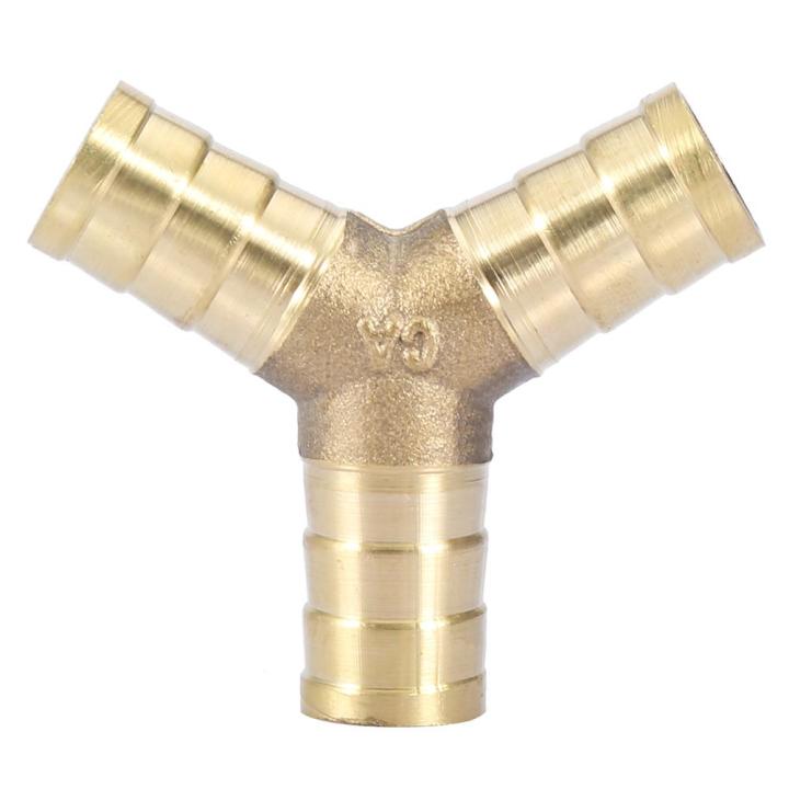 Brass%20Y%203-Way%20Hose%20Barbed%20Connector%20Joiner%20Fitting%20Air%20Water%20Gas%20OD%206/8/10/12/14/16mm%20-%20Image%202