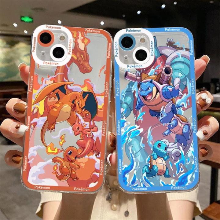 Case Cover For Infinix Hot 11S NFC 30i 20i 12i 30 20 9 Play 20S 12 Pro cover Soft Clear TPU Cartoon Pokemon Pikachu Gengar Eevee Luxury Cartoon Lens Protection Full Protection Fashion Anti-Knock INS Cute Trend Brand Anti-falling Korean