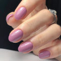 Artificial Purple Short Nails Tips Reusable Press On False Nails For Gluing Accessories DIY Finger Tip Manicure Tool.