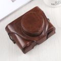 Full Body Camera PU Leather Case Bag with Strap for FUJIFILM X10 / X20. 