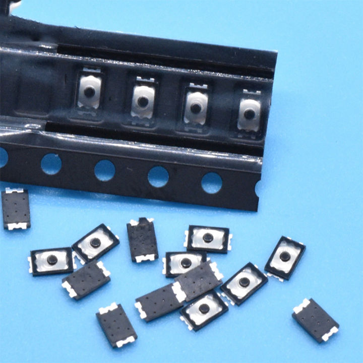 50pcs 2x3x0.6 U Tactile Push Button Switch Tact 4 Pin Micro Switch SMD Mini Thin Thin Film Key Light Touch Switch Hudduo