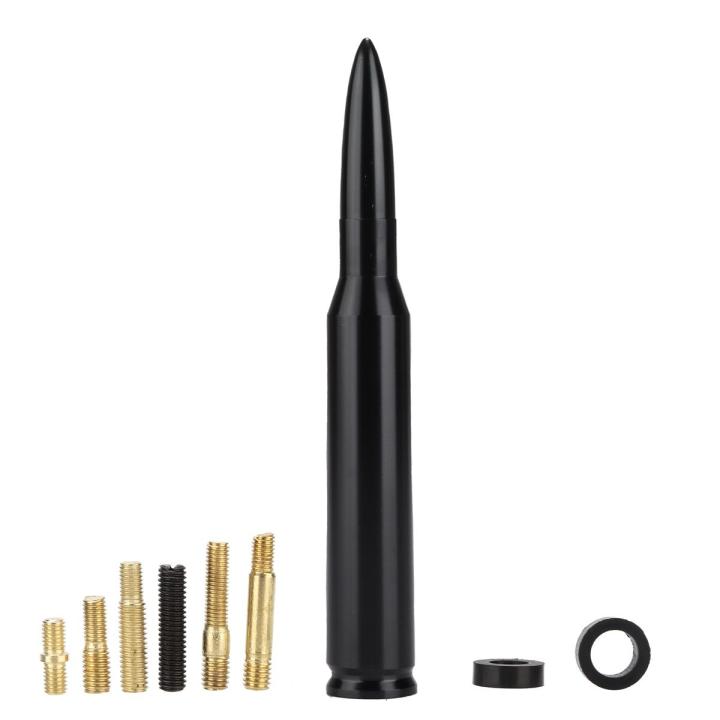 Car Short Antenna Aluminum Alloy Signal Aerial Mast Auto Modification Accessory