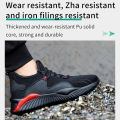 【selevn roind】 Indestructible Shoes Men Safety Work Shoes with Steel Toe Cap Puncture-Proof Boots Lightweight Breathable Sneakers Dropshipping.
