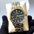 SUCCESS-WAY-261 Wrist Watch For Men High Quality Waterproof Full Stainless Steel Active Day and Date Slim Fitting Fashionable Formal Gents Watch.