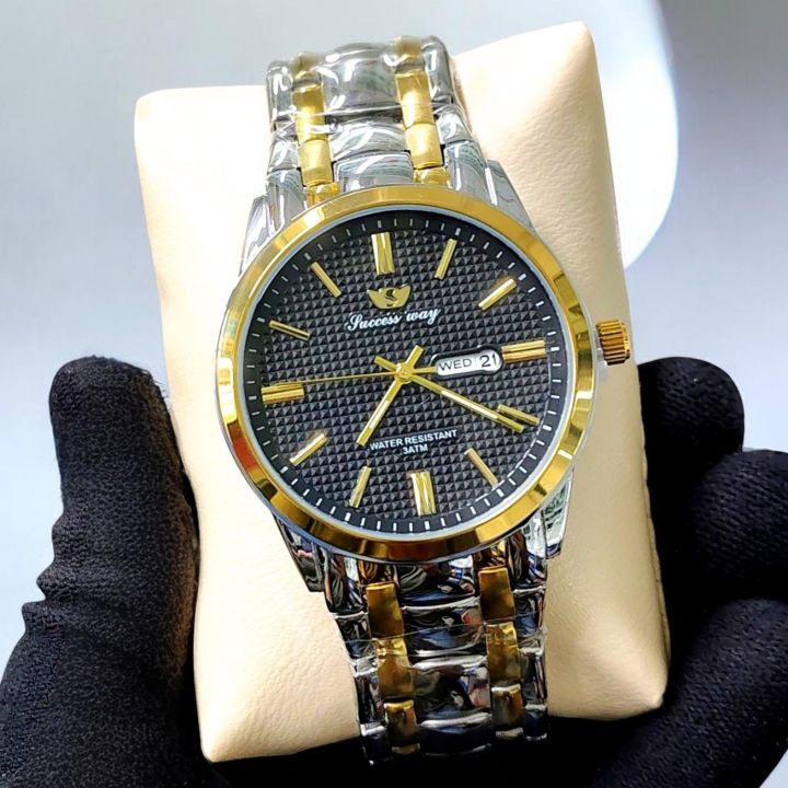 SUCCESS-WAY-261%20Wrist%20Watch%20For%20Men%20High%20Quality%20Waterproof%20Full%20Stainless%20Steel%20Active%20Day%20and%20Date%20Slim%20Fitting%20Fashionable%20Formal%20Gents%20Watch%20-%20Image%209