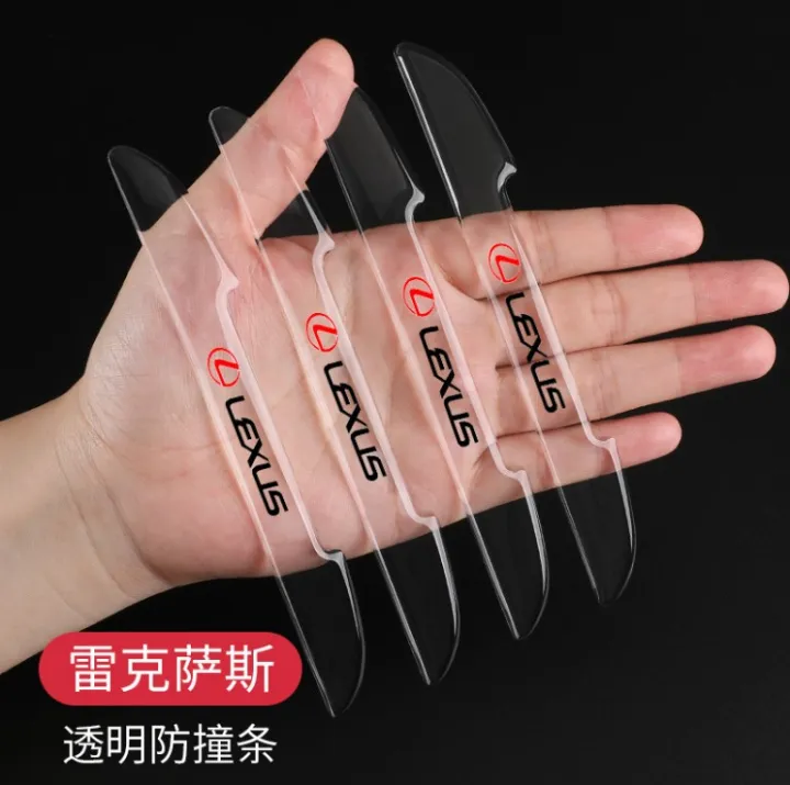 4PCS/Set%20Car%20Door%20Edge%20Protector:%20Anti-Scratch%20Rear%20View%20Mirror%20Sticker%20Strips%20For%20LEXUS%20-%20Image%202