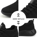 【selevn roind】 Men Running Shoes Comfortable Sport Shoes Men Lightweight Walking Shoes Men Sneakers Breathable Zapatillas Flats Jogging Shoes. 
