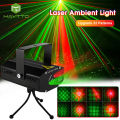 MAYTTO RGB Laser Stage Lights 32 Pattern Party Projector Lights DJ Disco Sound Activated Strobe Lights RGB LED Laser Projector For Birthday Wedding KTV Bar Concert USB Plug. 