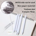 6PCs Blending Smudge Tortillon Stump Sketch 6 Sizes Art Drawing Tool Pastel 120mm 125mm 130mm 135mm 140mm 150mm. 