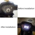 BRADOO-7 Colors Backlight ​LCD Speedometer Pnp ​DIGITAL METER Alpha for Honda Wave 100 Old/Ex5 Class/Wave Alpha 110 CX CD. 
